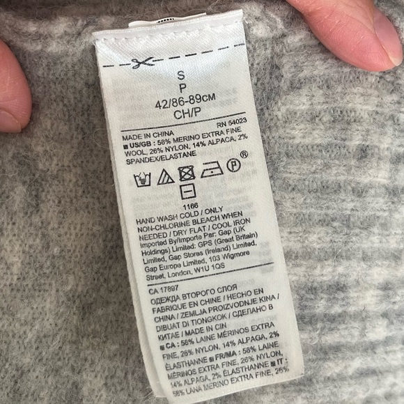 Banana Republic Wool-Blend Cardigan Size S - Picture 5 of 5